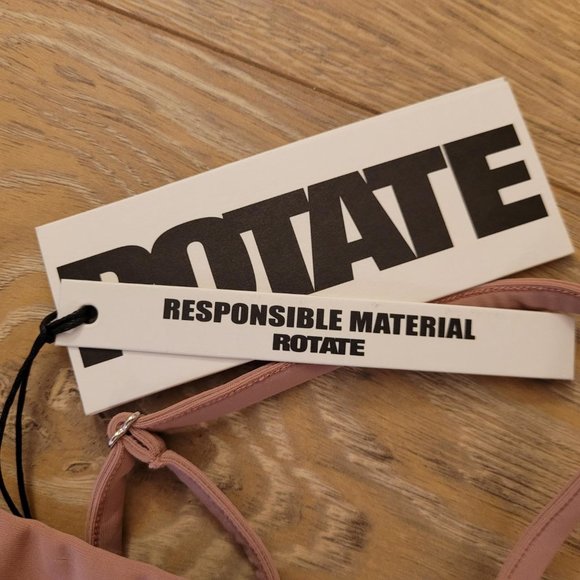 121. ROTATE Sports Bra. Pink. Size XS. NWT - Picture 3 of 4